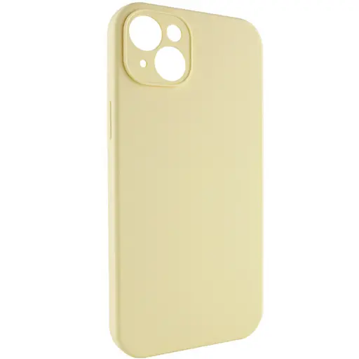 Чохол Epik Silicone Case Full Camera Protective AA NO LOGO для Apple iPhone 15, 6.1 Жовтий/Mellow Yellow - фото 2