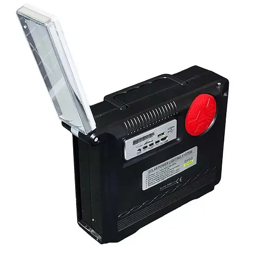 Зарядная станция Silver Toss ST1980 + солнечная панель + лампы  + фонарь - фото 6