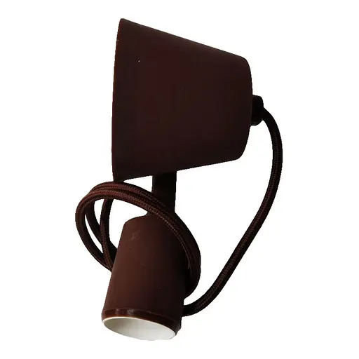 Светильник силиконовый ART-LOFT E27 коричневый LUMANO - фото 1