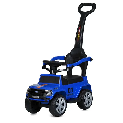 Дитяча каталка-толокар 2 в 1 M 5804EL-4 з батьківською ручкою