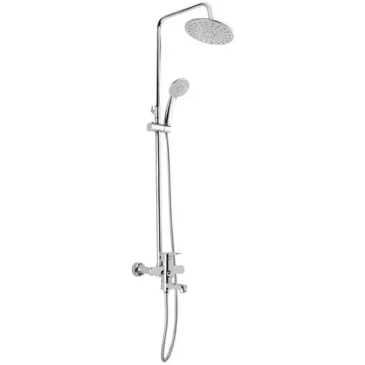 Душова система Zerix WOG-A153 ZX2931, Хром - фото 1