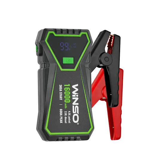 Бустер (пусковое устройство) Winso Jump Starter 300A/600A 16000mAh 140300 - фото 1