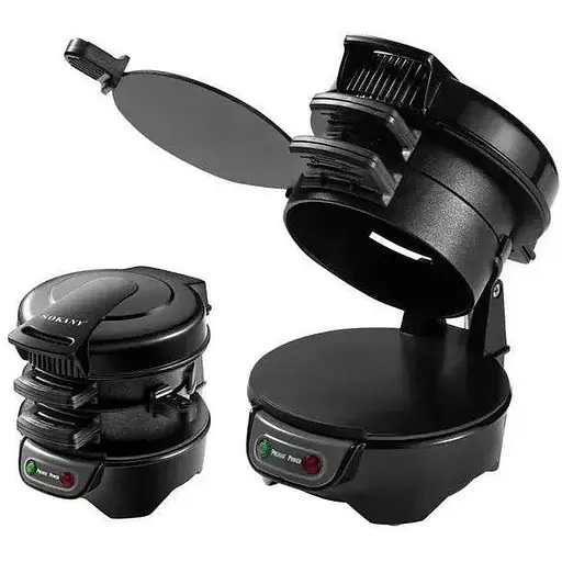 Бургерниця Sokany SK-08033, 600 Вт Чорний - фото 1