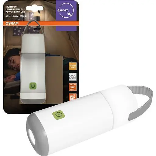 Нічний світильник Ledvance Nightlux Lantern Powerbank White (4058075570207) [152294] - фото 3