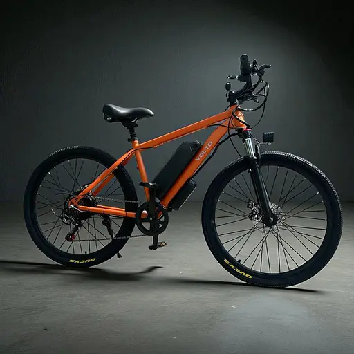 Електровелосипед VOLTO Pulse 26" (800W 15Ah 48V) Помаранчевий - фото 6