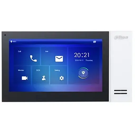 7" IP видеодомофон с памятью Dahua DHI-VTH2421FW-P