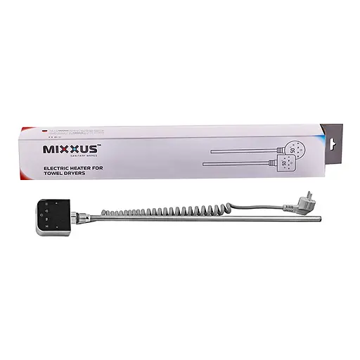 Тэн электрический Mixxus TEH-0206 для полотенцесушителей 600W chrome MI6635 - фото 6