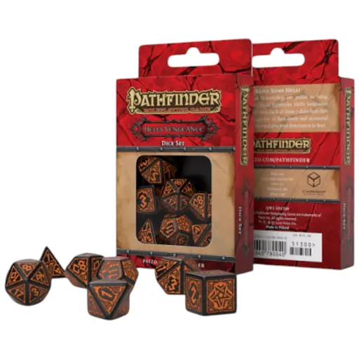 Набор кубиков Pathfinder Hell's Vengeance Dice Set , 7 шт. (SPAT20)