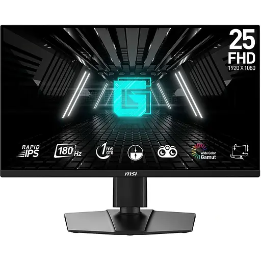 Монітор 24.5" MSI 24" G255PF E2 FHD IPS 180Hz (G255PF E2) - фото 1
