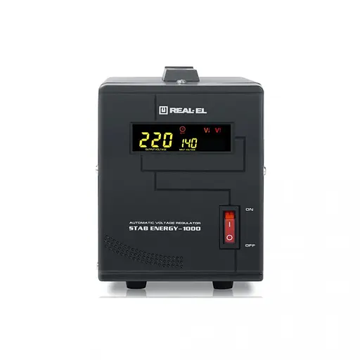 Стабилизатор напряжения Real-El STAB ENERGY-1000 (EL122400012) - фото 2