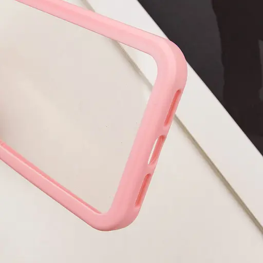 Чохол Epik TPU Transparent + Colour 1.5 мм для Apple iPhone 14, 6.1 Pink - фото 6