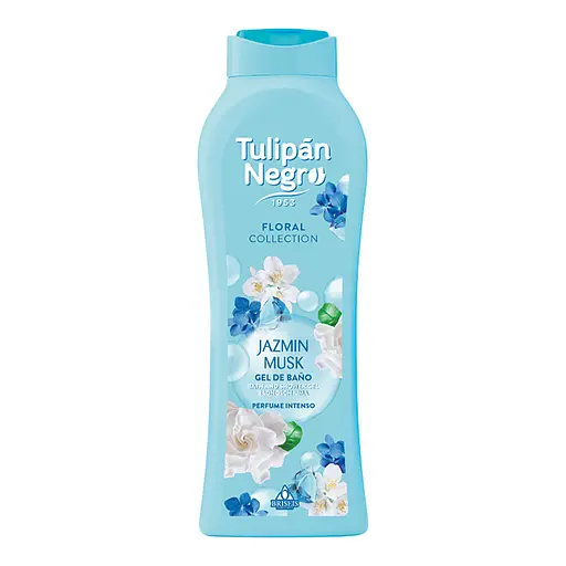 Гель для душа парфюмированный Tulipan Negro Floral Жасминовый Мускус 650 мл - фото 1
