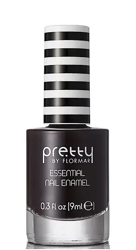 Лак для ногтей Pretty ssential Nail Enamel, тон 018 (Deep Burgundy), 9 мл (8000018545893) - фото 1
