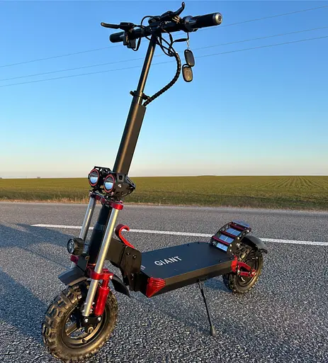 Электросамокат GIANT Outlander M11 Pro 1600W 26Ah 52V з дисплеєм 2025 року (без сиденья ) - фото 2