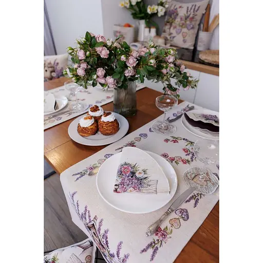 Дорожка Прованс Лавандовый сад 40х140 см (44138) - фото 6