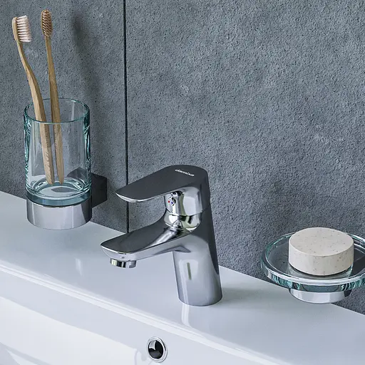 Змішувач для раковини DAMIXA Origin Bit із душовим гарнітуром 770300000 - фото 8