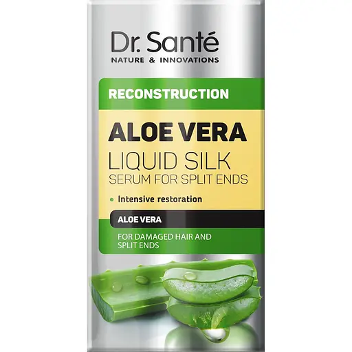 Средство для отсеченных кончиков волос Dr. Sante Aloe Vera Жидкий шелк 30 мл