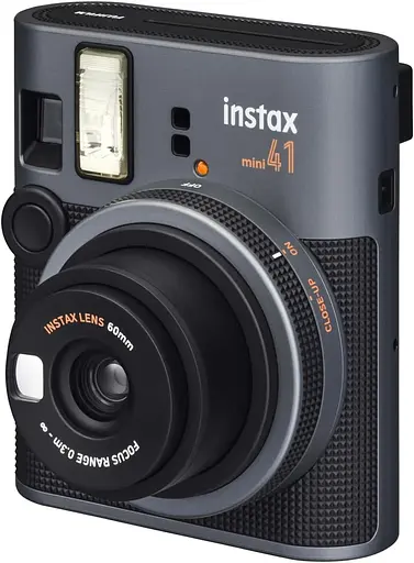 Подарунковий набір Фотоапарат Fujifilm Instax Mini 41 Фотопапір 100 шт. Чохол Фотоальбом на 108 фото чорний - фото 2