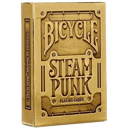 Карти гральні United States Playing Card Company Bicycle Steampunk (gold) (02392)