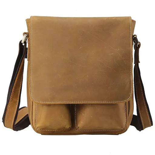 Чоловіча шкіряна сумка Bexhill 23х26х7,5 см sum0023172 - фото 1