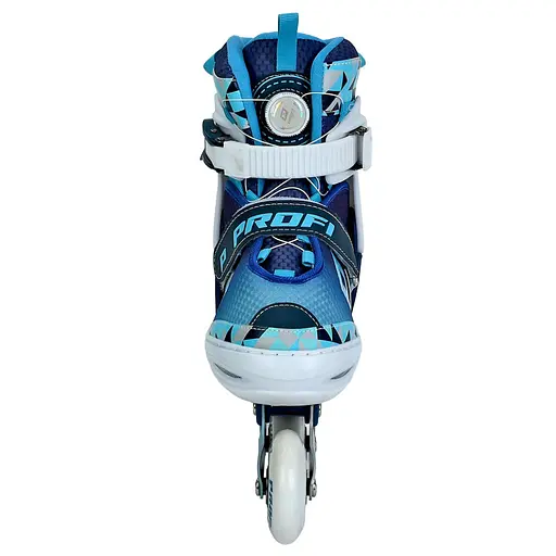 Дитячі розсувні ролики A4156-L-BL, розмір 39-42 - фото 4