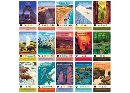 Настольная игра Games 7 Days Парки Parks укр. + уникальное промо - фото 6