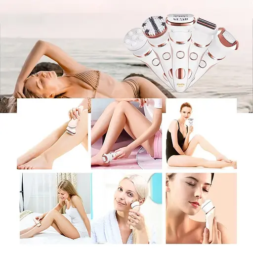 Женский эпилятор Kemei Km-2190 (5 в 1) - фото 2