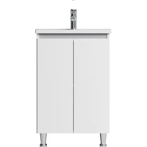 Тумба напольная AM.PM X-Joy 55 см с умывальником M85-FSX0551-WC0551WG38 - фото 1