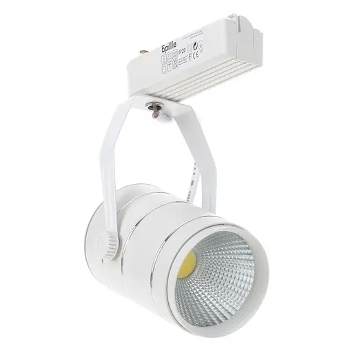 Светильник трековый поворотный LED 423/10W NW WH/SL Brille 32-326 - фото 3