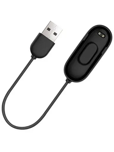 Кабель зарядный Mi Band 4 адаптер USB Charging Cable 15cm - фото 1
