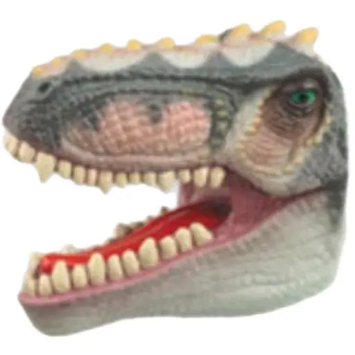 Іграшка на руку Dino Toys Тиранозавр 775 сірий (Q9899-775) - фото 1