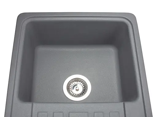 Кухонная мойка гранитная Miraggio Versal gray 758x462x201 00211706, Серый - фото 3