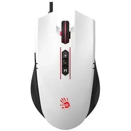 Мышь Bloody ES7 Panda белый USB оптическая сенсор PixArt 100-6000 cpi 15G 45 IPS RGB подсветка 8 кнопок - фото 1