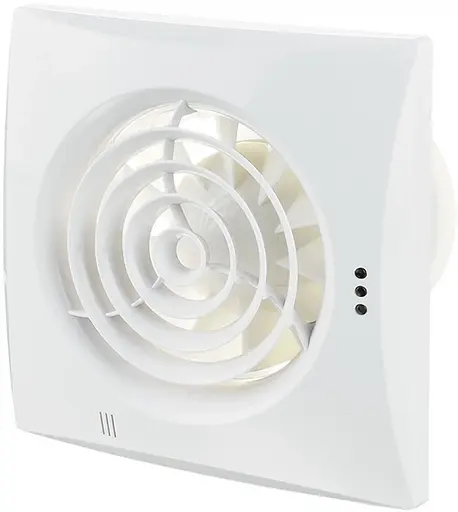 Вентилятор бытовой вытяжной Vents 125 Квайт Белого цвета - фото 1