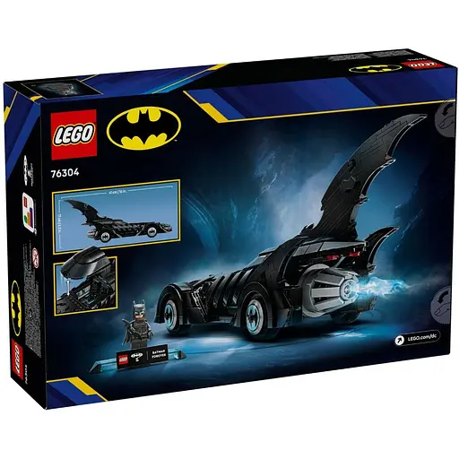 Уцінка. Конструктор LEGO Supe Heroes DC Batman Бетмен назавжди Бетмобіль 909 деталей (76304) - фото 2