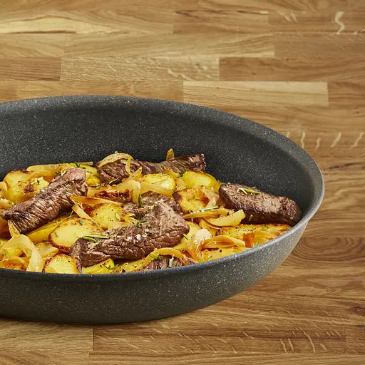 Сковорода Tefal Hard Stone 20 см сіра (D4560253) - фото 3