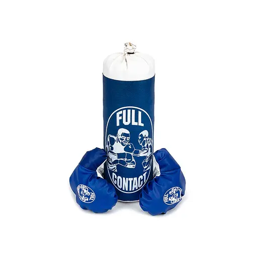 Боксёрский набор малый, диаметр 15x42 см, синий