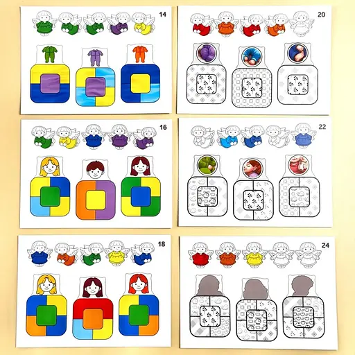 Дидактична гра для дітей "Малюки в ліжечку" Ubumblebees PSD303 (ПСД303) - фото 11