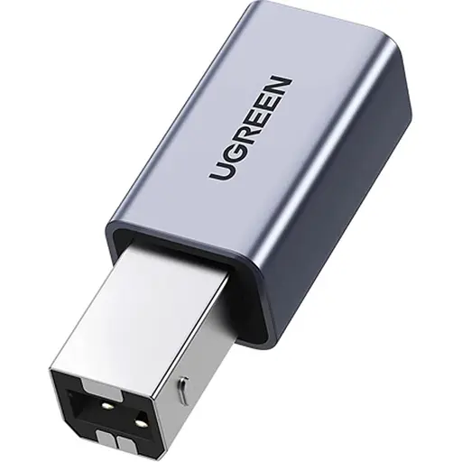 Перехідник Ugreen 20120 USB-C to USB-B Aluminium Case [134318] - фото 2