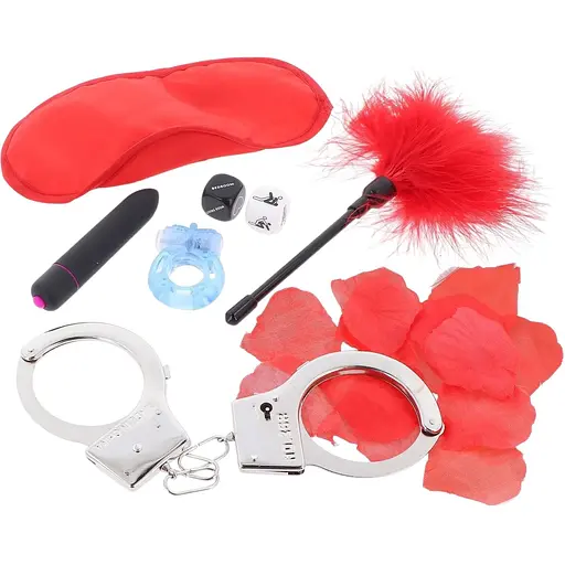 Набор секс-игрушек Scala Selection The Passionate Weekend Kit 8 шт. красный