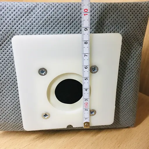 Мішок багаторазовий для пилососу Saturn, Elenberg, Mirta, Scarlett, Rowenta, Vitek, універсал, планка 82*85 мм - фото 4