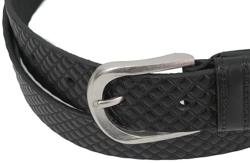 Ремінь Skipper шкіряний чоловічий під штани 125-130х3,5 см acs0029537 - фото 3