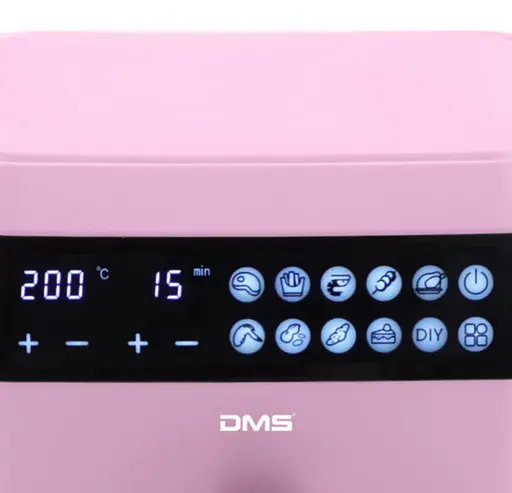 Багатофункціональна піч 10 програм DMS HFG-7R 1600 Вт з духовкою системою Air Fryer функція гаряче повітря - фото 4