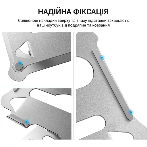 Підставка для ноутбука OfficePro LS610 Silver (144410) - фото 9