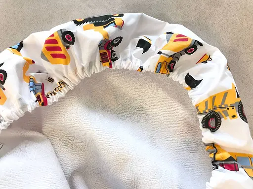 Простынь хлопковая Moontime в коляску "Грузовики" - фото 2