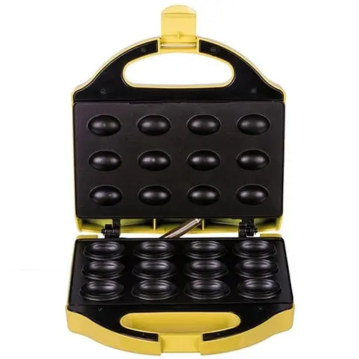 Электрическая универсальная орешница Magio MG-391 770 Вт желтая - фото 2