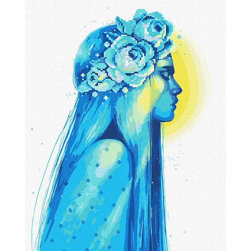 Картина за номерами "Промінь життя" ©lesya_nedzelska_art Ideyka KHO4974 40х50 см