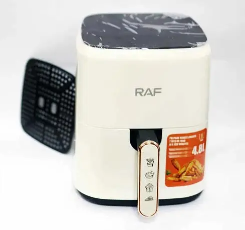 Аэрофритюрница RAF Air Fryer R.5362 сенсорная безмасляная 4.8 л 1500 Вт Белая - фото 2