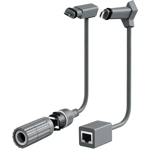 Комплект роз'ємів-конекторів Starlink GEN 2 SPX Plug to RJ45 адаптер  (18798) - фото 1