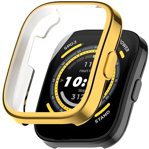 Защитный чехол Tamister для смарт-часов Amazfit Bip 5/5Pro золотистый